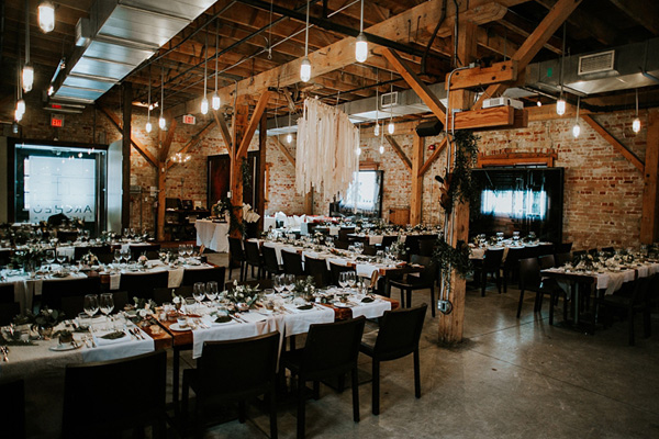 Wedding being held at Eglington West Gallery.