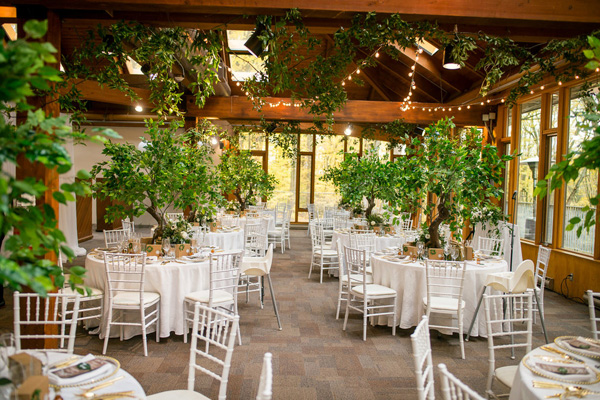 Wedding event at the Kortright Centre.