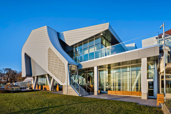 A wedding being held in The Burroughes Building.